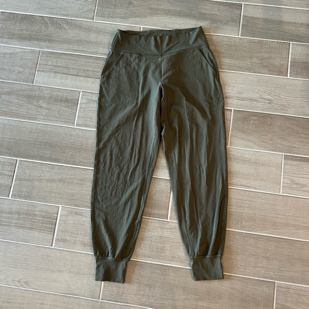 lululemon Athletica Army Green Joggers
